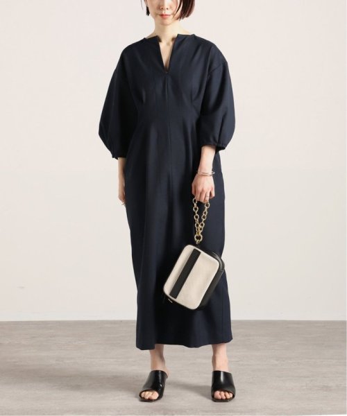 追加3予約 P Ryツイルウエストシェイプ パフスリーブワンピース ヴェルメイユ パー イエナ Vermeil Par Iena Magaseek