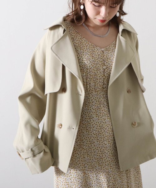 ショートトレンチコート チーク Cheek Magaseek