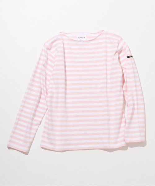 Agnes B Pour Adam Et Rope ボーダーtシャツ アニエスベー ファム Agnes B Femme Magaseek