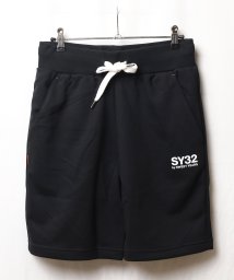 ar/mg(エーアールエムジー)/【73】【TNS1719】【SY32 by SWEET YEARS】SWEAT SHORT PANTS/ブラック