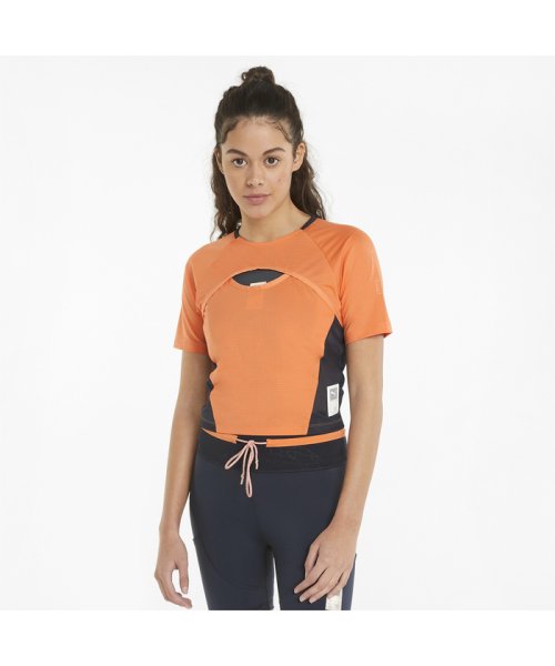 セール ウィメンズ ランニング First Mile クロップ 半袖 Tシャツ プーマ Puma Magaseek