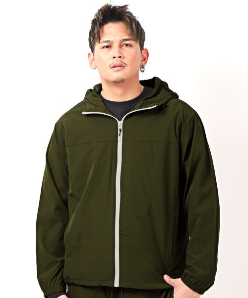 セール ラグスタイル Luxstyle 速乾ナイロンストレッチウィンドブレーカー マウンテンパーカー ウィンドブレーカー メンズ ナイロン ストレッチ Magaseek