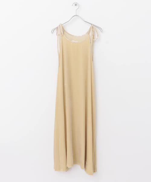 URBAN RESEARCH(アーバンリサーチ)/bolsista　CAMISOLE FLARE DRESS/BEIGE