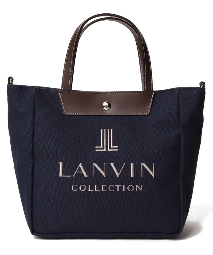 【美品】トートバッグ ショルダー ランバンコレクション LANVIN