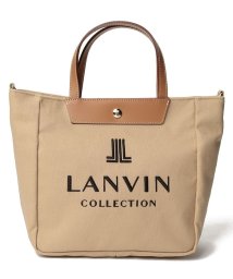LANVIN COLLECTION(BAG)(ランバンコレクション（バッグ）)/ショルダー付き2WAYトートバッグ【シーニュ】/ベージュ