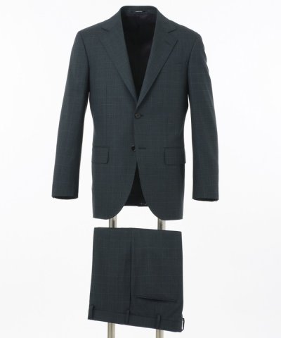 【ESSENTIAL  CLOTHING】グレナカートチェック スーツ