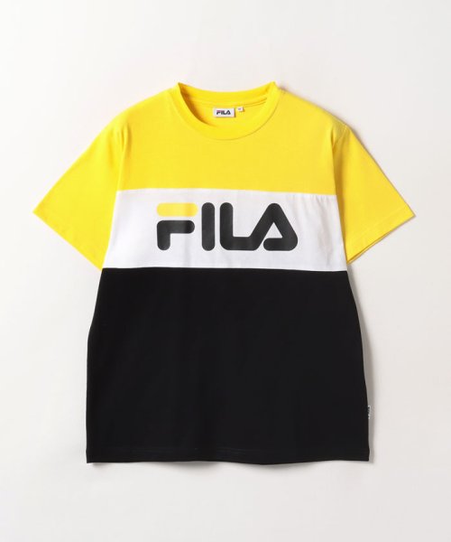 Fila切り替えtシャツ フィラ カジュアル メンズ Fila Casual Men Magaseek