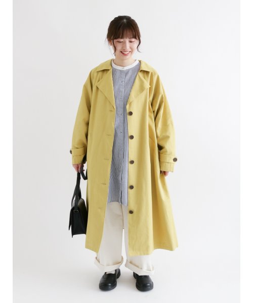 セール Sm2 花粉ブロック ゆるトレンチ風コート サマンサ モスモス Samansa Mos2 Magaseek