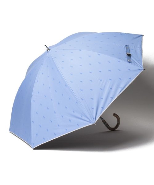 POLO RALPH LAUREN(umbrella)(ポロラルフローレン（傘）)/晴雨兼用日傘　ロック刺繍/ペールスカイ