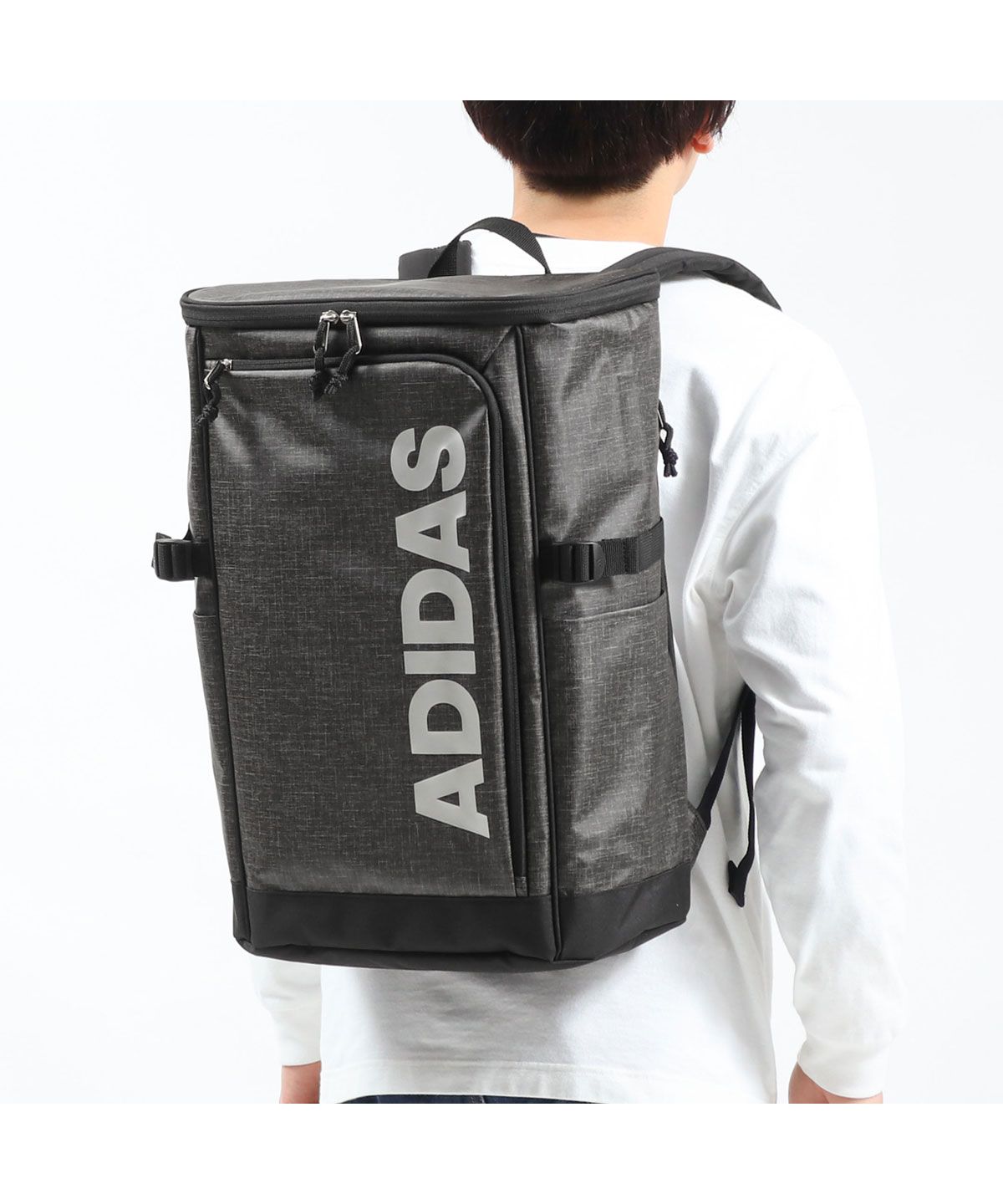 アディダス リュック Adidas リュックサック 大容量 スクールバッグ 通学リュック スクエアリュック B4 31l 撥水 ボックス 学生 アディダス Adidas Magaseek