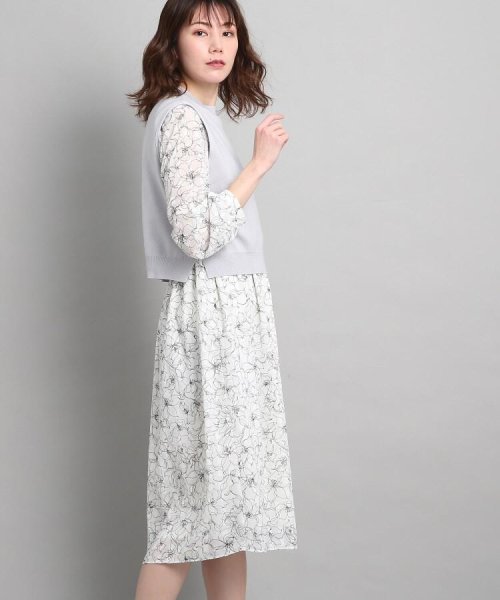 セール 洗える 日本製 ニットベスト ギャザーワンピース クードシャンス Coup De Chance Magaseek