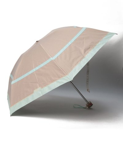 晴雨兼用折りたたみ日傘　”シャンブレーグログラン”