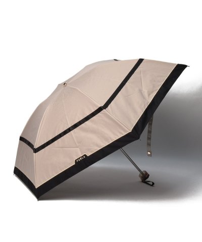 晴雨兼用折りたたみ日傘　”シャンブレーグログラン”