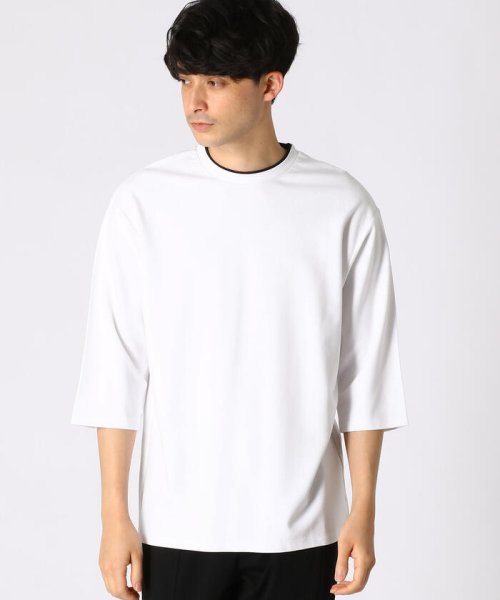 フェイクレイヤード ５分袖ｔシャツ コムサイズム メンズ Comme Ca Ism Mens Magaseek