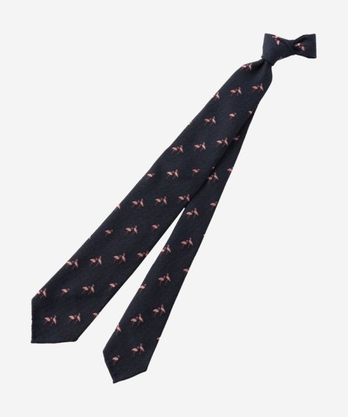 Canepa フラミンゴモチーフネクタイ メンズファッション 阪急百貨店公式通販 阪急 Men S Online Store