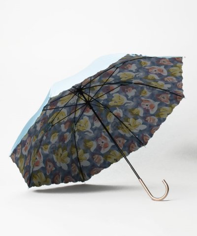 晴雨兼用日傘 ”バックプリント ロマンティックフラワー”