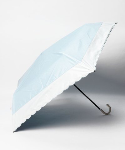 晴雨兼用折りたたみ日傘 ”スカラップハート”