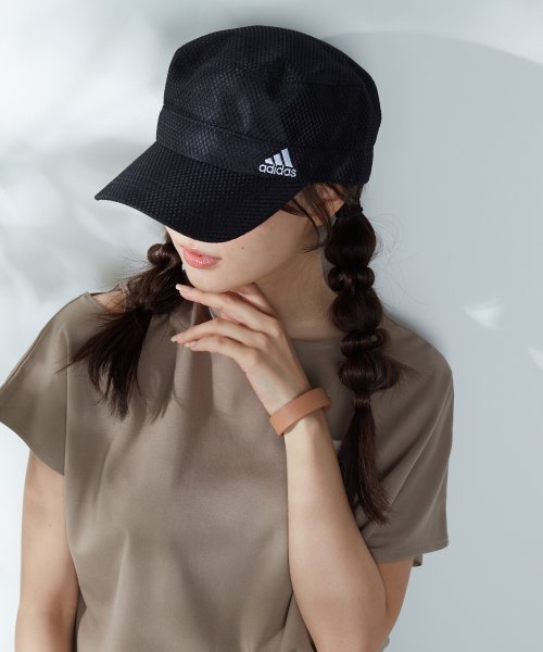 adidas(adidas)/adidas BOS LM DE－GAULLE/アディダス　メンズ・レディースメッシュドゴールキャップ/ブラック