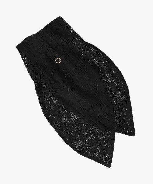 Chapeaud'O(Chapeaud’O)/Chapeau d' O Lace Front Tie Turban/ブラック