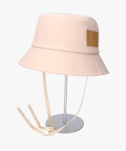 Chapeaud'O(Chapeaud’O)/Chapeau d' O LogoPT Ribbon Bucket/ピンク