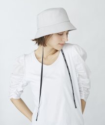 Chapeaud'O(Chapeaud’O)/Chapeau d' O LogoPT Ribbon Bucket/ライトグレー