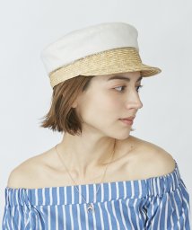 Chapeaud'O(Chapeaud’O)/Chapeau d' O Straw X CVS Marine Cas/ホワイト