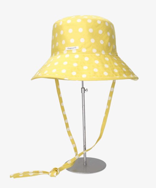 Chapeaud'O(Chapeaud’O)/Chapeau d' O Dots Print Hat/イエロー