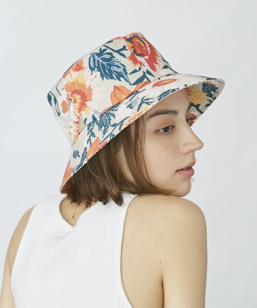 Chapeaud'O(Chapeaud’O)/Chapeau d' O Flower PT Bucket/オレンジ