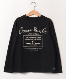 Ocean Pacific Kids(オーシャンパシフィック　キッズ)/OP 長袖 Tシャツ/ブラック