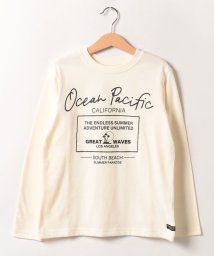 Ocean Pacific Kids(オーシャンパシフィック　キッズ)/OP 長袖 Tシャツ/ホワイト