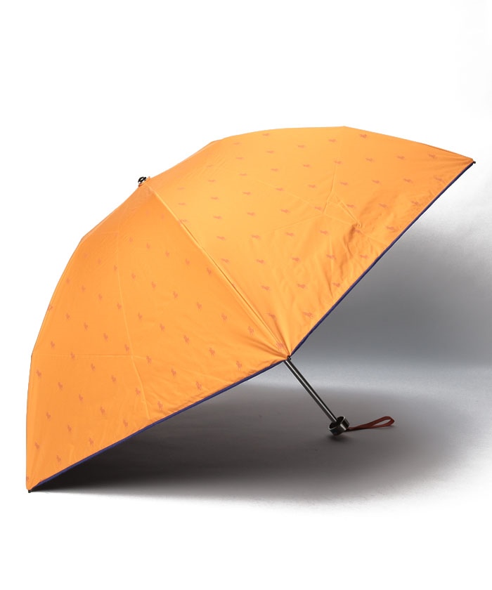晴雨兼用折りたたみ日傘 ロック刺繍(504563754) | ポロラルフローレン 