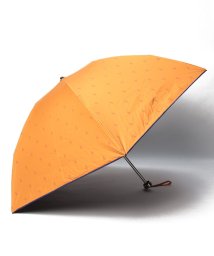 POLO RALPH LAUREN(umbrella)(ポロラルフローレン（傘）)/晴雨兼用折りたたみ日傘　ロック刺繍/ライトオレンジ