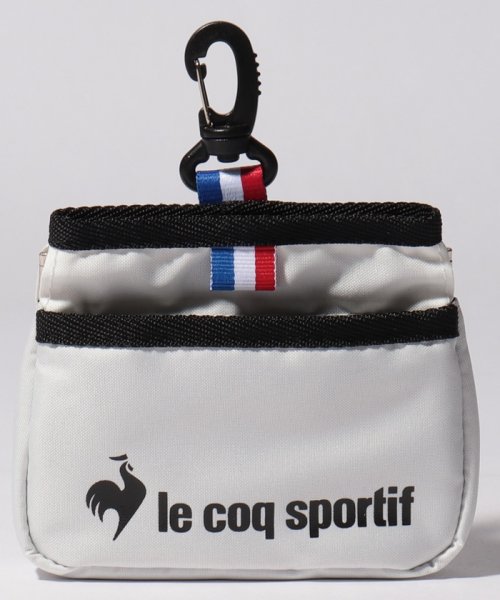 le coq sportif GOLF (ルコックスポルティフ（ゴルフ）)/【ECO】RENU片手でパカっと開くアクセサリーホルダー/ホワイト