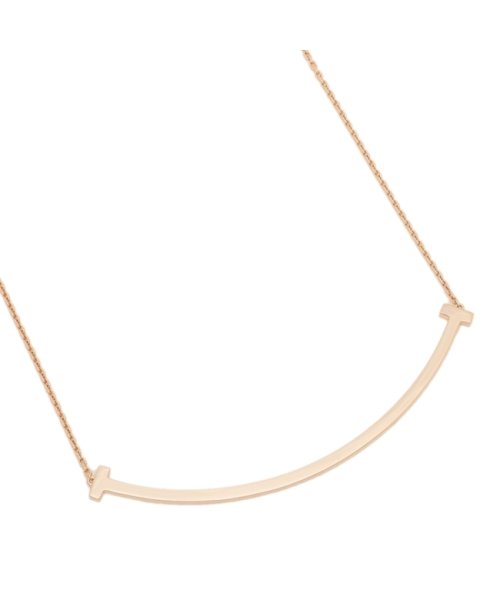 ティファニー ネックレス アクセサリー Tスマイル Extra Large ペンダント ピンクゴールド レディース Tiffany Co ティファニー Tiffany Co Magaseek