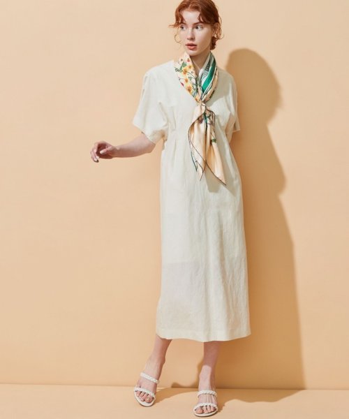 リネンコットンムーブ Vネックワンピース Ballsey Ballsey Magaseek