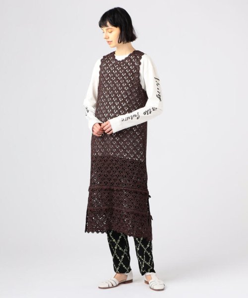 Ganni メタリッククロシェワンピース Tomorrowland Buying Wear Tomorrowland Buying Wear Magaseek