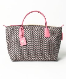 ROBERTA PIERI(ロベルタピエリ)/【ROBERTA PIERI】ロベルタピエリ ハンドバッグ TATAMI  Small Duffle SD Tatami Fun Collection/ピンクグレー