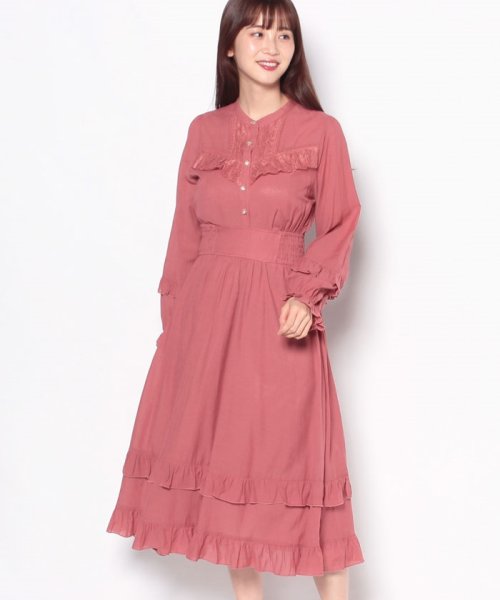 フリルワンピース アクシーズファム Axes Femme Magaseek