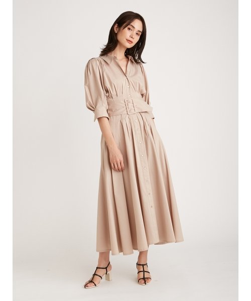 ウエストマークシャツワンピース スナイデル Snidel Magaseek