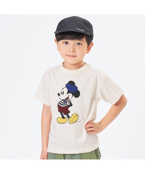 F.O.KIDS(エフオーキッズ)/ディズニーキャラクター　プリントTシャツ/キナリ