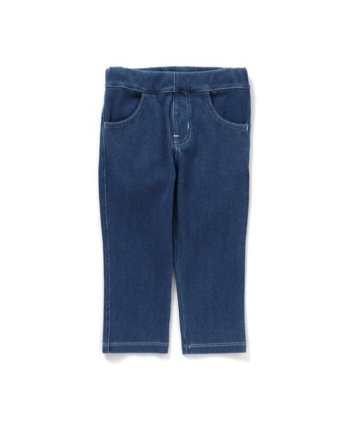 セラフ Seraph 接触冷感ニットデニムパンツ 9分丈 9分丈 Magaseek