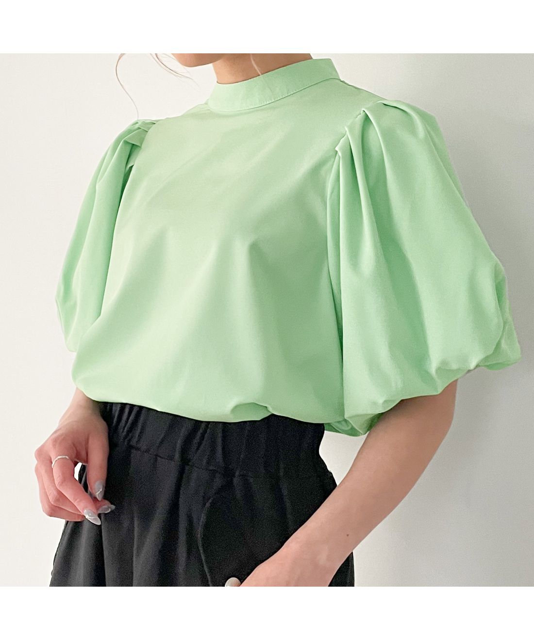 セール】バックリボンパフスリーブブラウス(504421396) | ジュノア