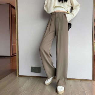 miniministore/ワイドパンツ タック入り レディース/504577006