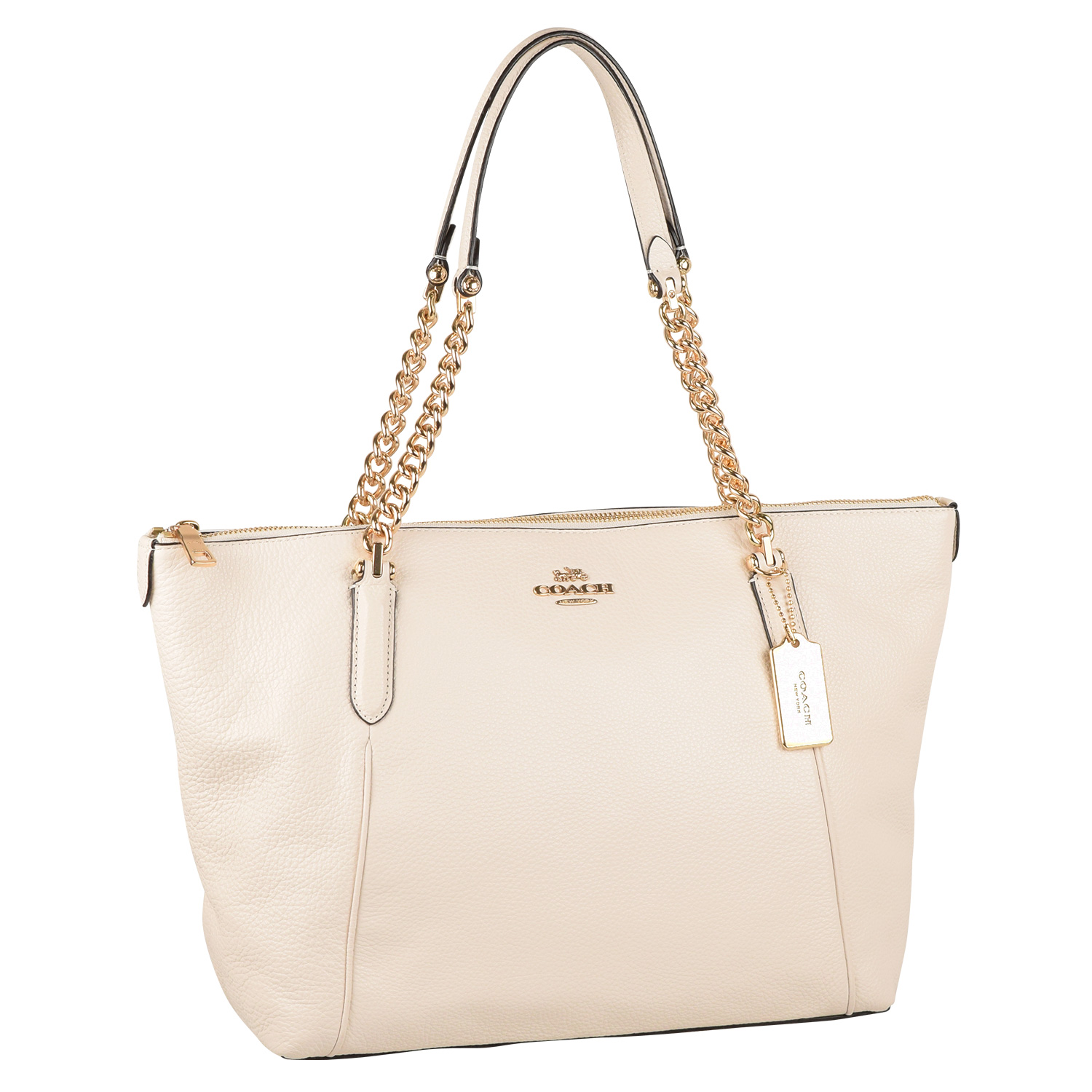 Coach ava chain tote top