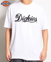 SB Select(エスビーセレクト)/Dickies ロゴプリントクルーネック半袖ビッグTシャツ ディッキーズ Tシャツ メンズ 半袖 プリント ロゴ ブランド トップス カットソー カレッジ  黒/ホワイト