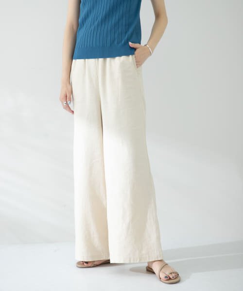 レーヨンワイドパンツ アイテムズ アーバンリサーチ レディース Items Urbanresearch Magaseek