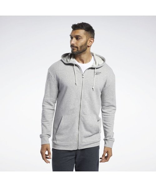 Reebok(リーボック)/トレーニング エッセンシャルズ フーディー / Training Essentials Hoodie/グレー