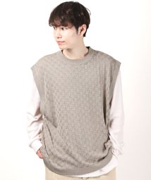 セール 12g透かし編みbigクルーネックニットベスト ニットベスト メンズ ビッグシルエット 透かし編み 透け感 ニットソー ラグスタイル Luxstyle Magaseek セール 12g透かし編みbigクルーネックニットベスト ニットベスト メンズ ビッグシルエット 透かし編み 透け感 ニットソー ラグスタイル Luxstyle Magaseek