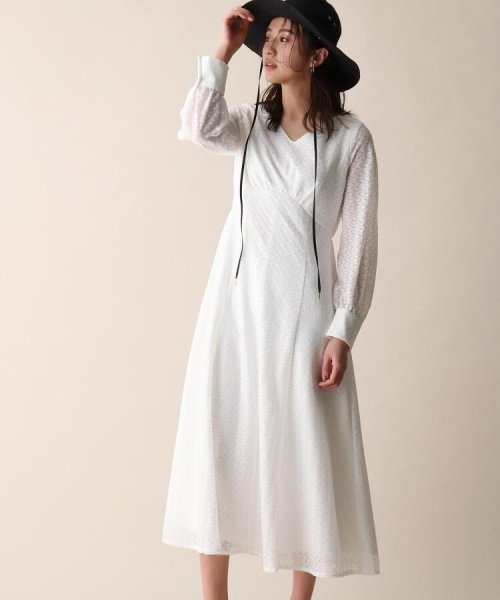 セール Vネックレースワンピース オペークドットクリップ Opaque Clip Magaseek セール Vネックレースワンピース オペークドットクリップ Opaque Clip Magaseek