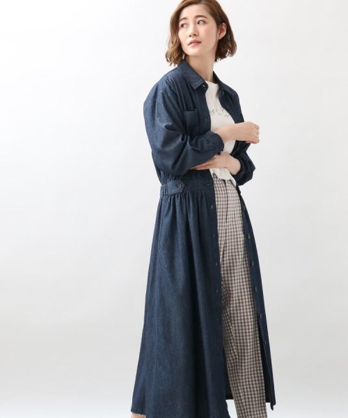 セール デニムシャツワンピース グローブ Grove Magaseek